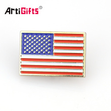 Personalizado esmalte ímã serviço secreto usss americano texas india eua bandeira lapela pin badge